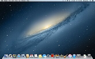 Mac OS X Mountain Lion Screenshot 1