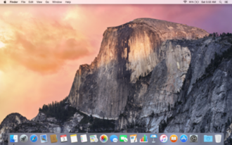 Mac OS X Yosemite Screenshot 1