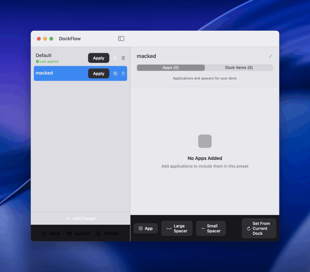 DockFlow Screenshot 1
