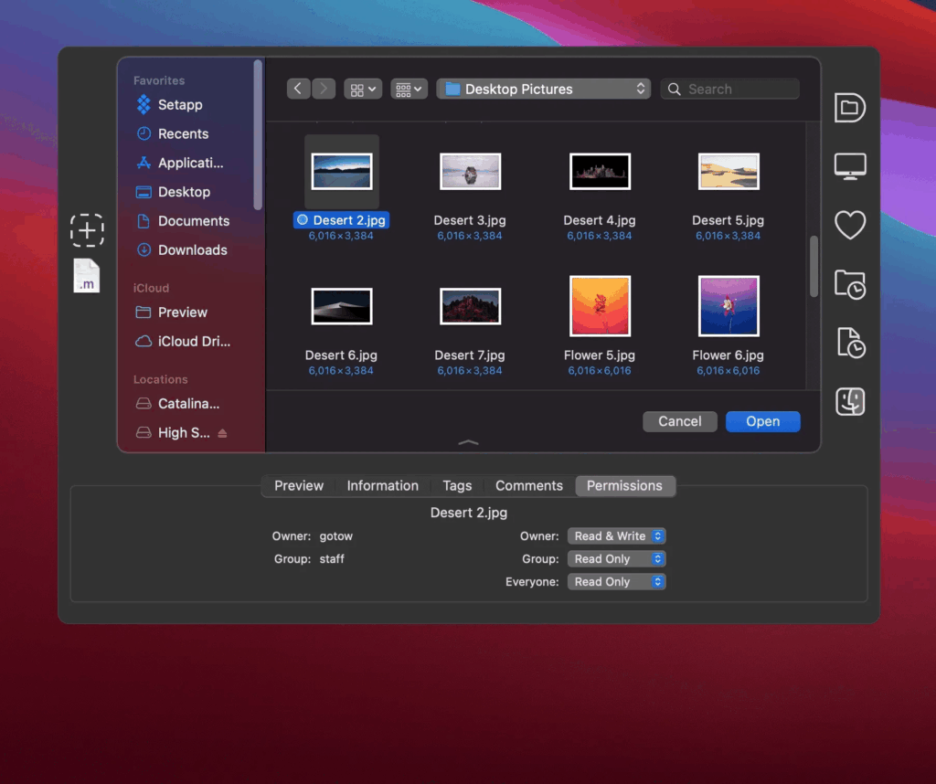 Default Folder X Screenshot 1
