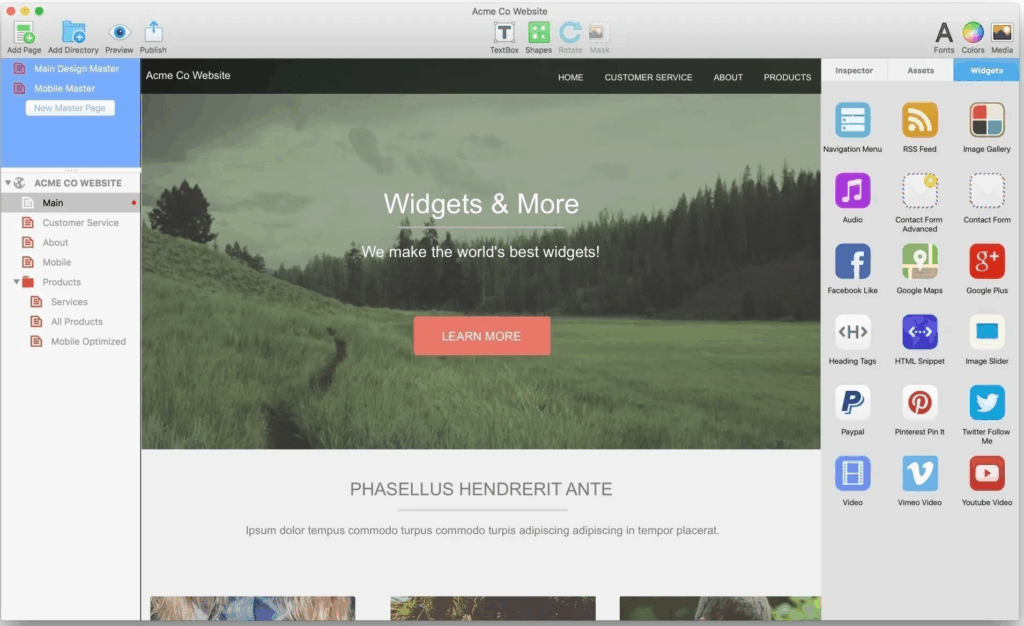 Everweb Screenshot 1
