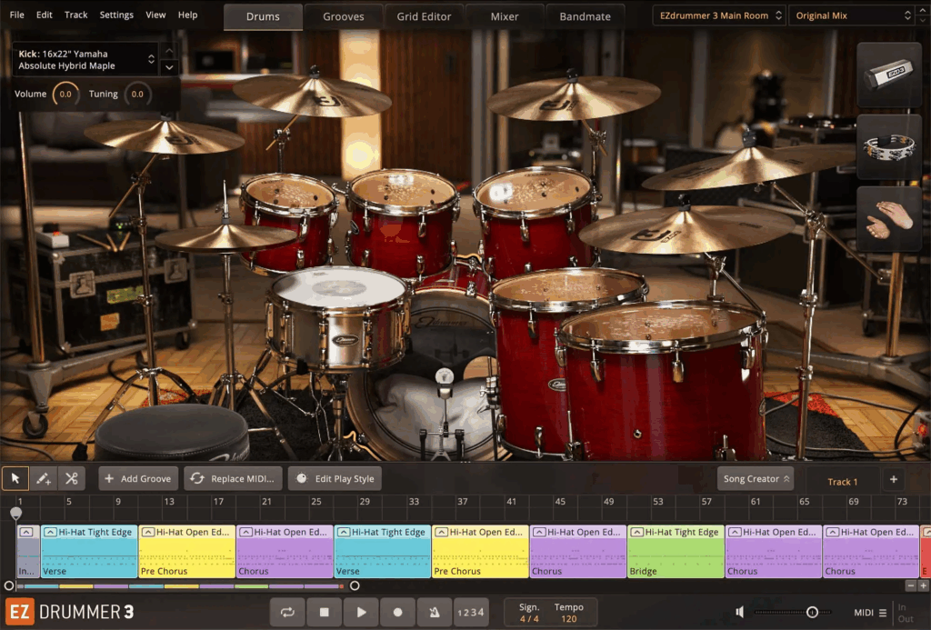 EZdrummer Screenshot 1