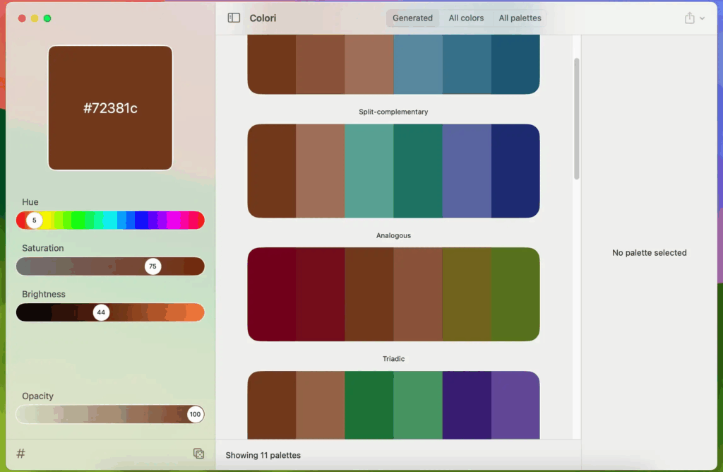 Colori Screenshot 1