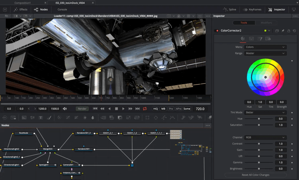 Blackmagic Fusion Studio Screenshot 1