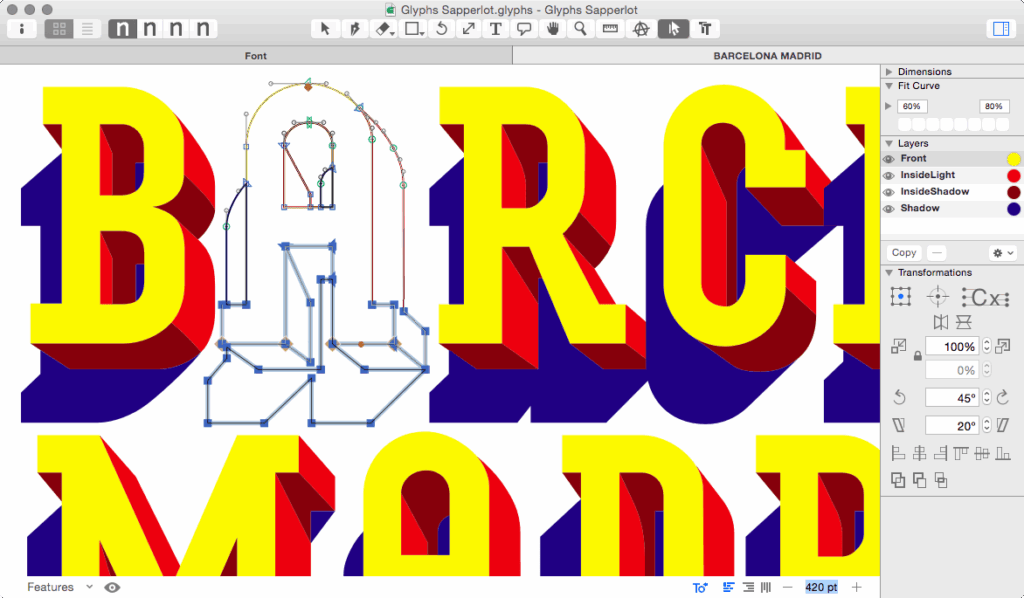 Glyphs Screenshot 1