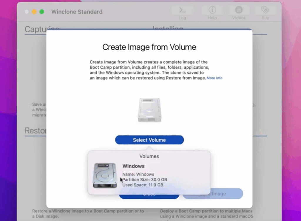 Winclone Pro Screenshot 1
