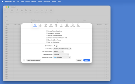 SiteSucker Pro Screenshot 2