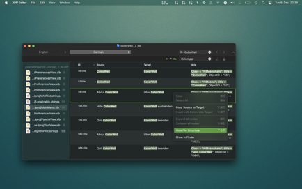 Xliff Editor Screenshot 2