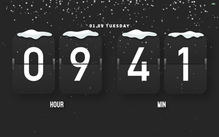MD Clock – Flip Clock Screenshot 2