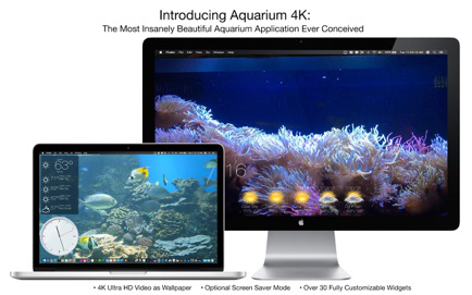 Aquarium 4K – Live Wallpaper Screenshot 1