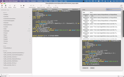 Native SQLite Manager Screenshot 3
