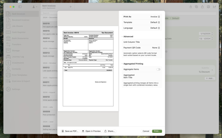 Invoice Rex Screenshot 3