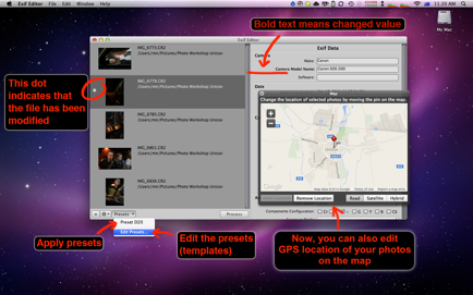 Exif Editor Screenshot 3
