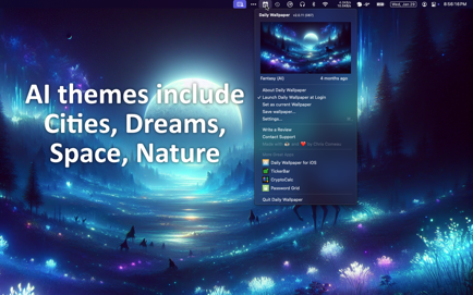 Daily Wallpaper HD: AI & Bing Screenshot 3