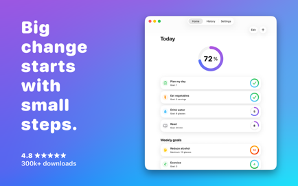 Awesome Habits: Habit Tracker Screenshot 1