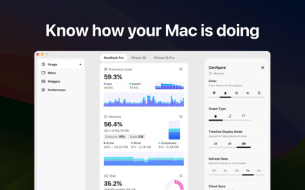 Usage – Device Monitor Screenshot 1