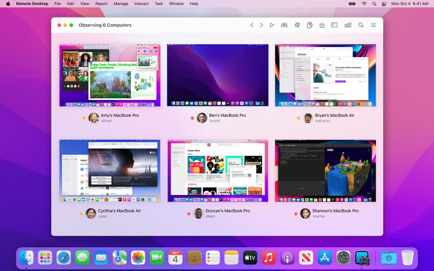 Apple Remote Desktop Screenshot 1