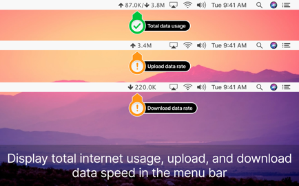 Data tracker Widget: TransData Screenshot 1