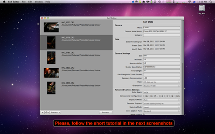 Exif Editor Screenshot 1