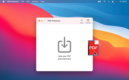 PDF Protector Screenshot 1