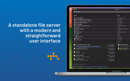 Transfer: File Server Screenshot 1