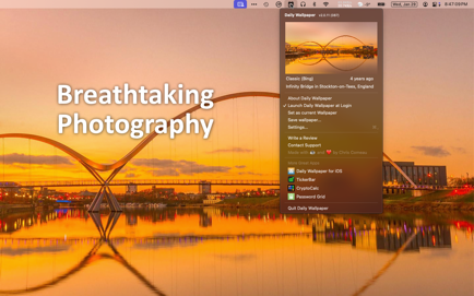 Daily Wallpaper HD: AI & Bing Screenshot 1