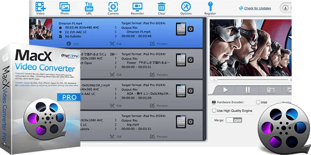 MacX Video Converter Pro Screenshot 1