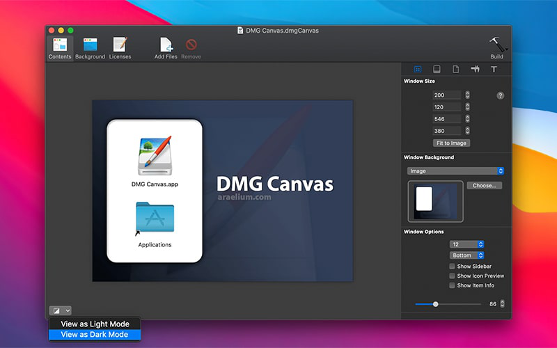 DMG Canvas Screenshot 1
