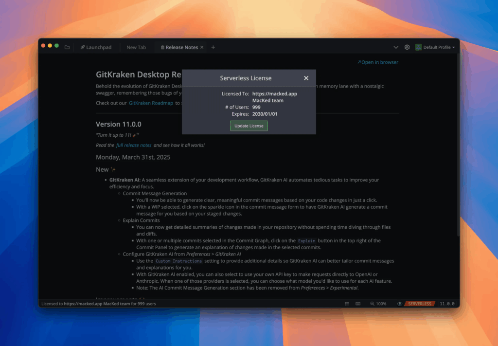 GitKraken Screenshot 1