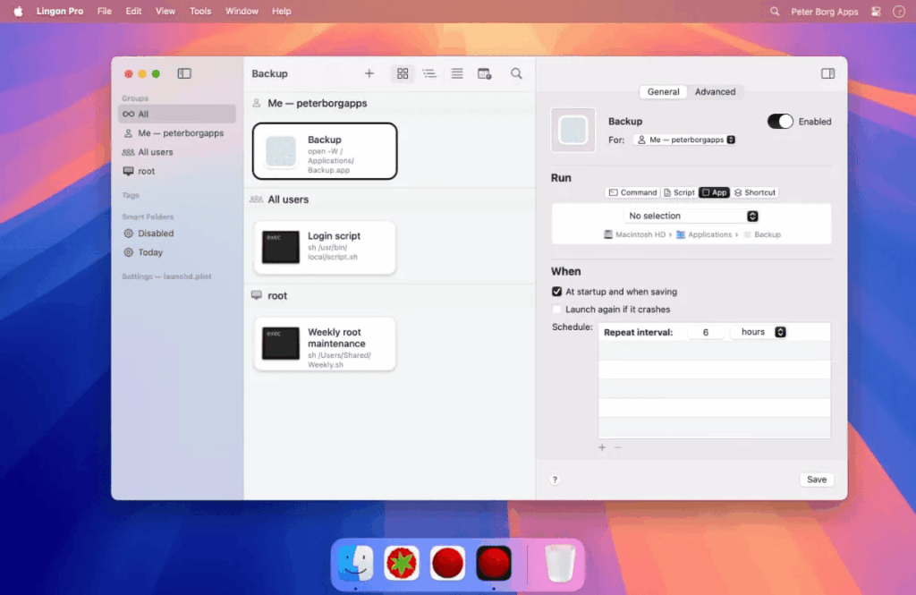 Lingon Pro Screenshot 1