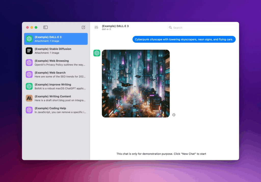 BoltAI Screenshot 1