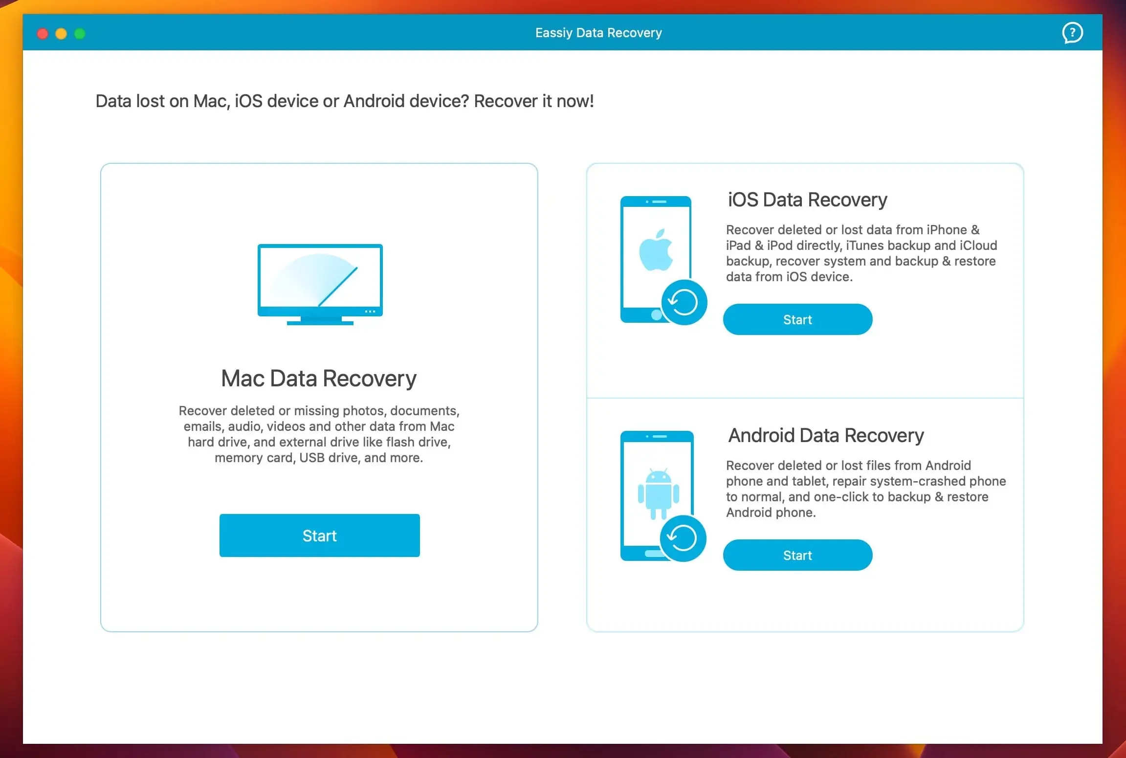 Eassiy Data Recovery Screenshot 1