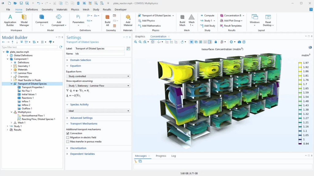 COMSOL Multiphysics Screenshot 1