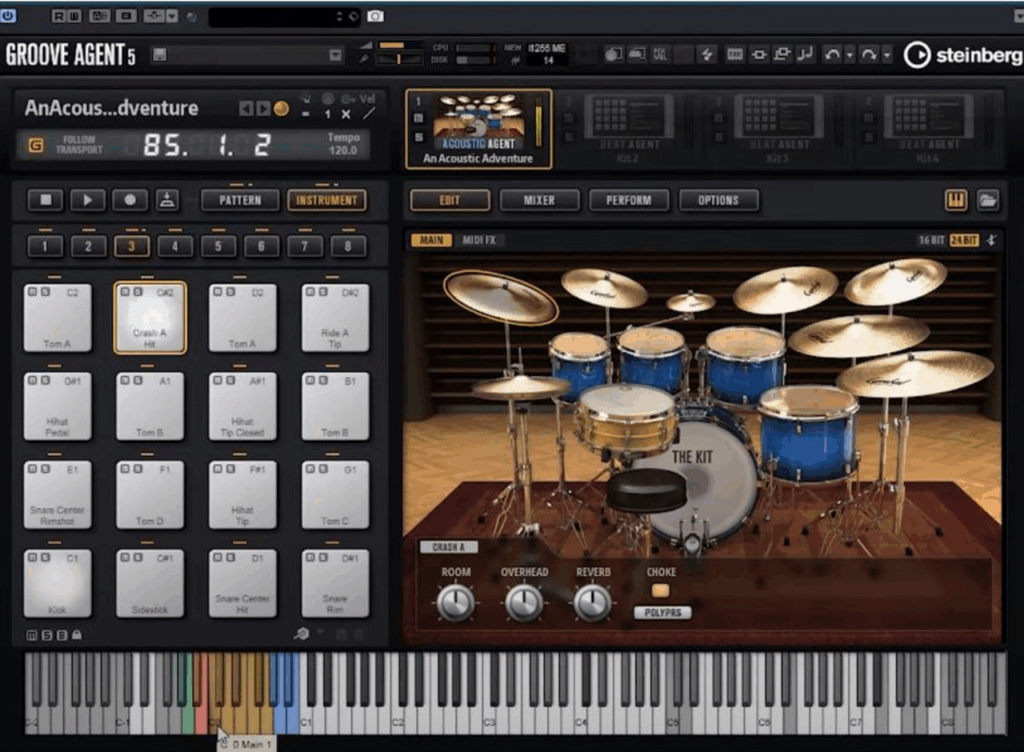 Steinberg GrooveAgent 6 Screenshot 1
