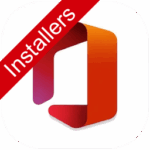 Microsoft Office for Mac Installers icon. Get the latest MS Office suite for your Apple device.