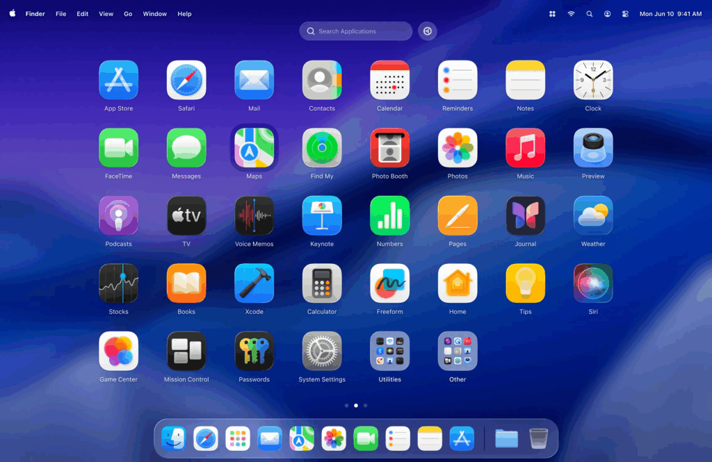 LaunchOS Screenshot 1