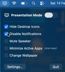 TogglePresent Screenshot 1